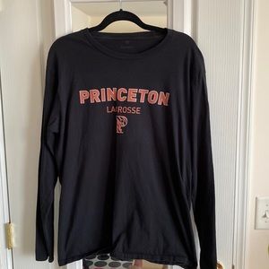 PRINCETON Lacrosse long sleeve tee shirt- Mens large